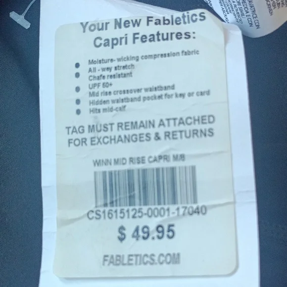 Fabletics Mid Rise Capri - Picture 8 of 11